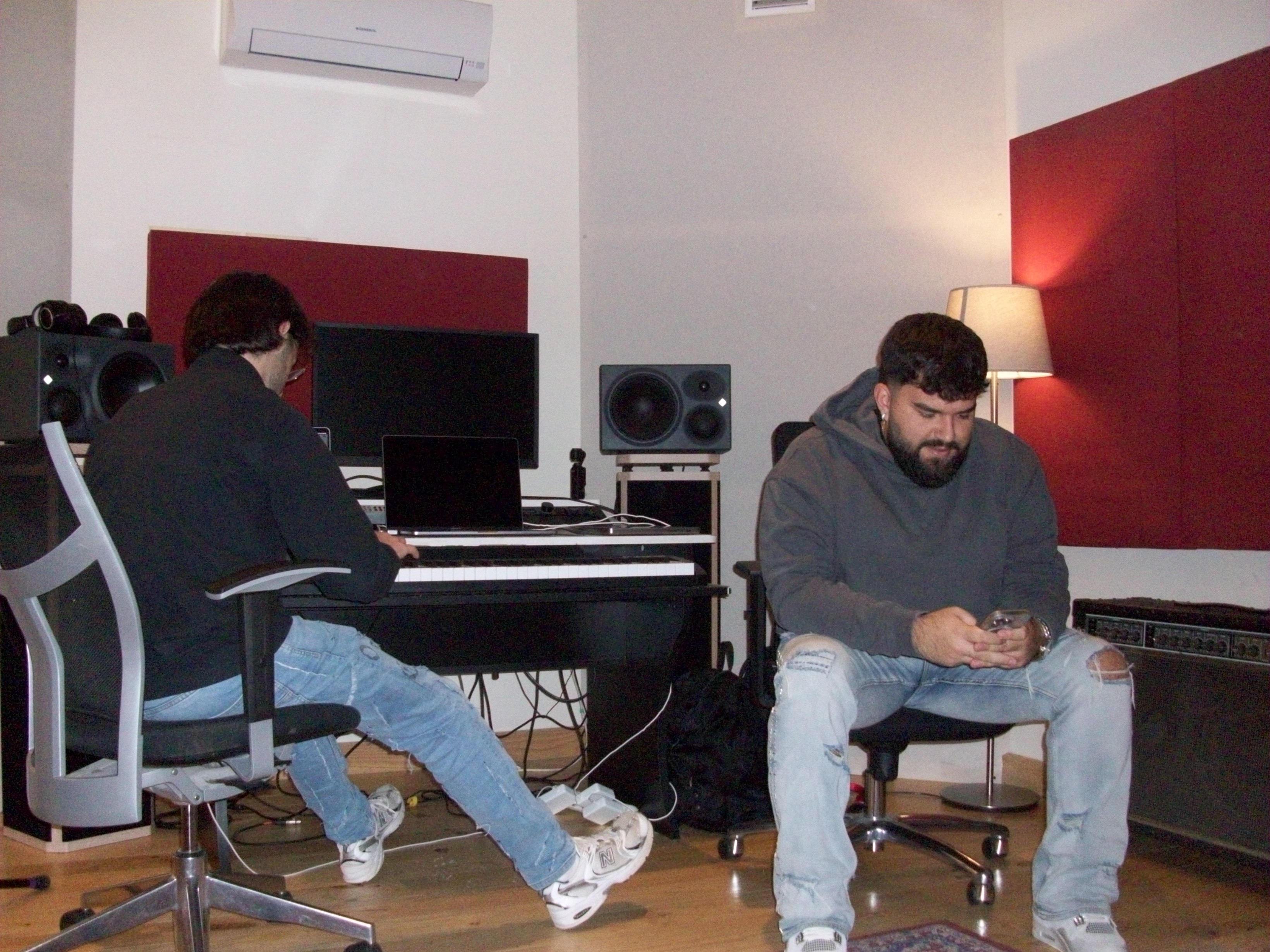 T-Cun y Came en Metropol Studio, Madrid